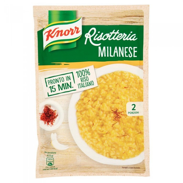 RISOTTO KNORR MILANESE GR.175' - Numeri Primi Srl