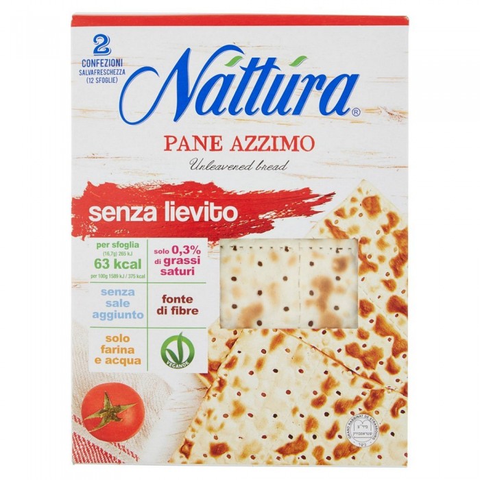 NATTURA PANE AZZIMO GR.200