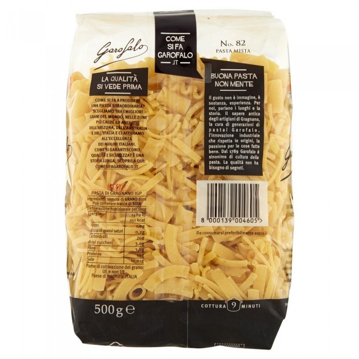 'GAROFALO PASTA MISTA GR.500'