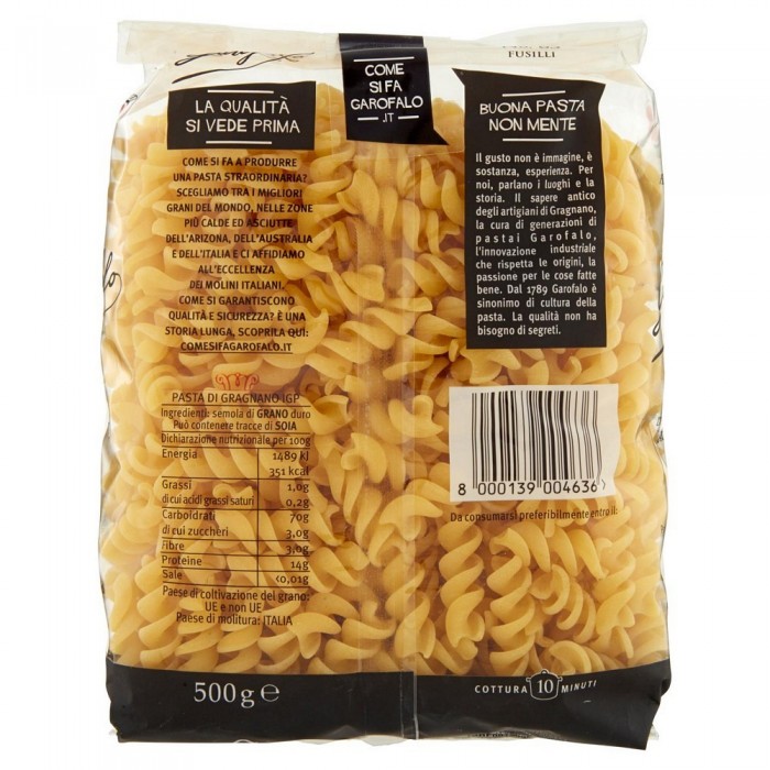 'GAROFALO FUSILLI 63 GR.500'