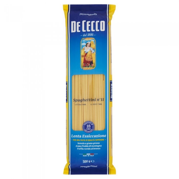 'DE CECCO SPAGHETTINI 11 GR.500'