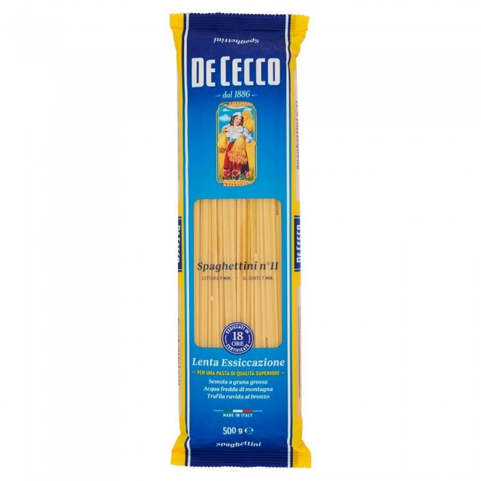 'DE CECCO SPAGHETTINI 11 GR.500'