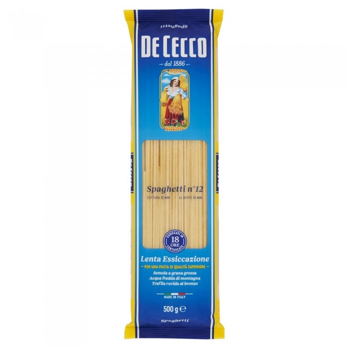 'DE CECCO SPAGHETTI 12 GR.500'