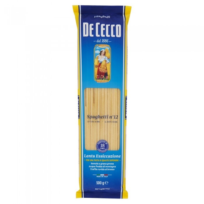 'DE CECCO SPAGHETTI 12 GR.500'