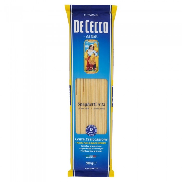 'DE CECCO SPAGHETTI 12 GR.500'