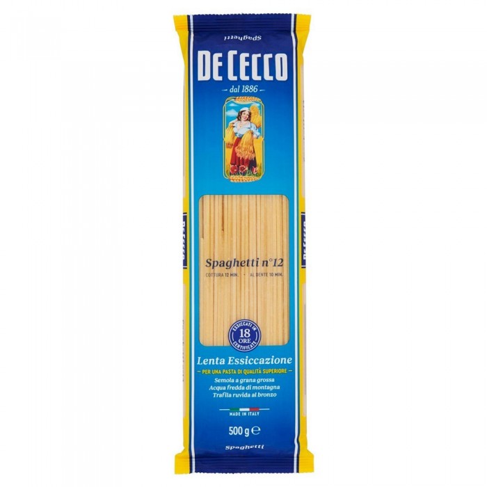 'DE CECCO SPAGHETTI 12 GR.500'