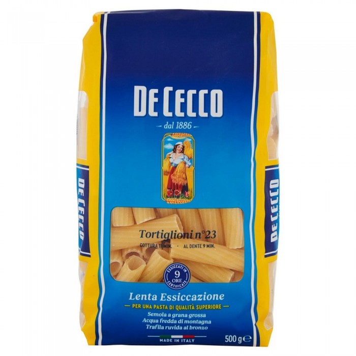 'DE CECCO TORTIGLIONI 23 GR.500'