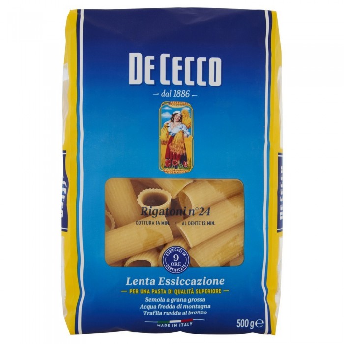 'DE CECCO RIGATONI 24 GR.500'