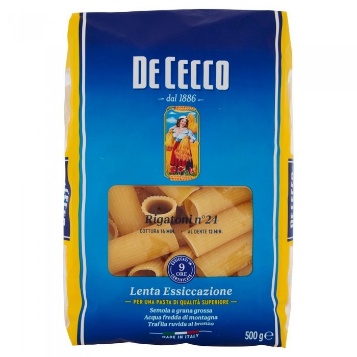 'DE CECCO RIGATONI 24 GR.500'