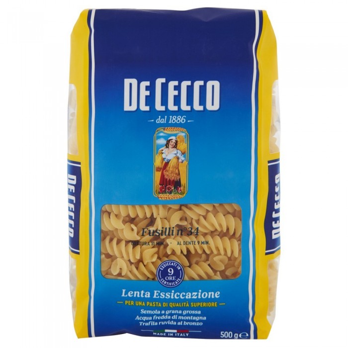 'DE CECCO FUSILLI 34 GR.500'