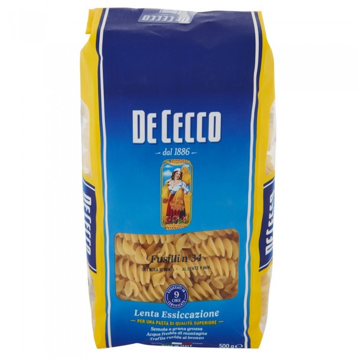 'DE CECCO FUSILLI 34 GR.500'