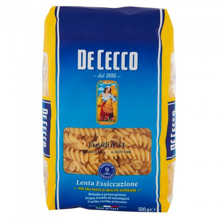 'DE CECCO FUSILLI 34 GR.500'