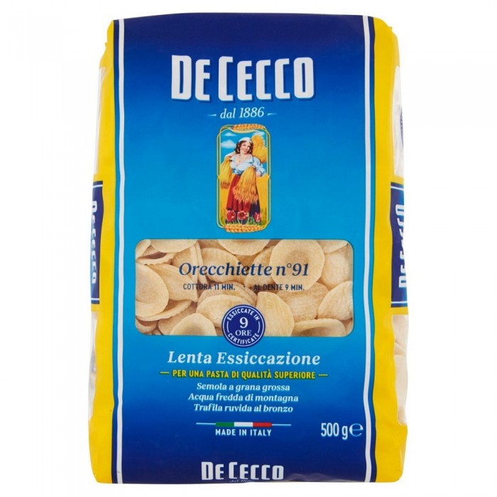 'ORECCHIETTE DE CECCO 91 GR.500'