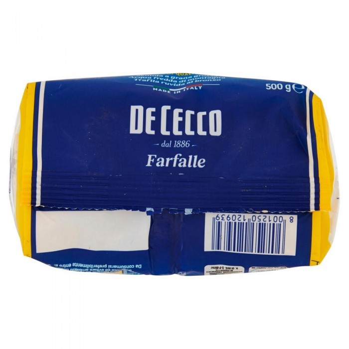 'DE CECCO FARFALLE GR.500'