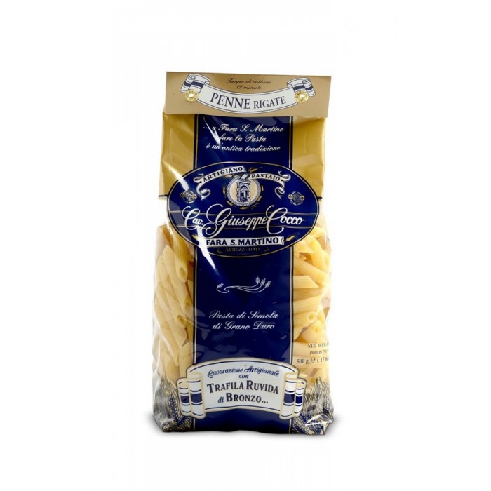 ARTIGIANO COCCO PENNE RIGATE GR.500