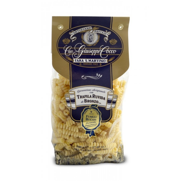 ARTIGIANO COCCO FUSILLI BUCATI  GR. 500