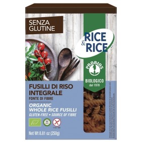 'FUSILLI RISO INT.RICE&RICE 250'