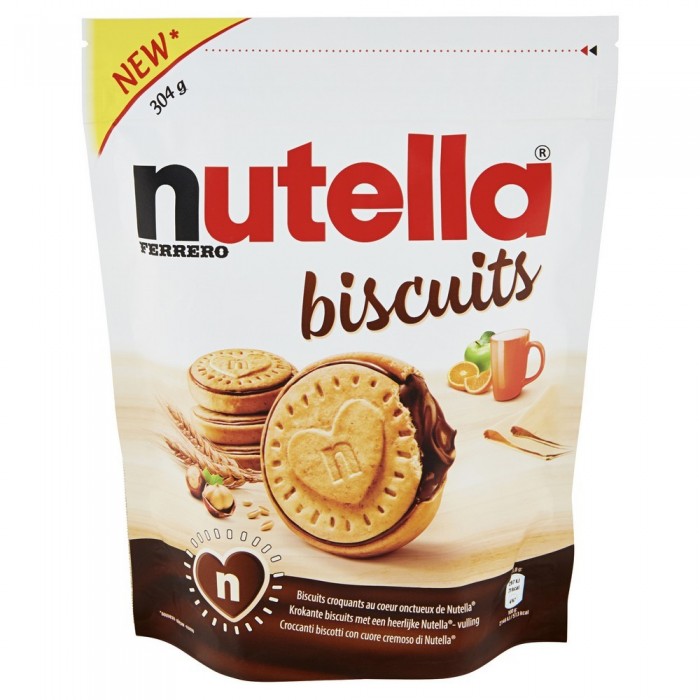 FERRERO NUTELLA BISCUITS G.304