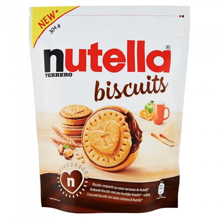 FERRERO NUTELLA BISCUITS G.304