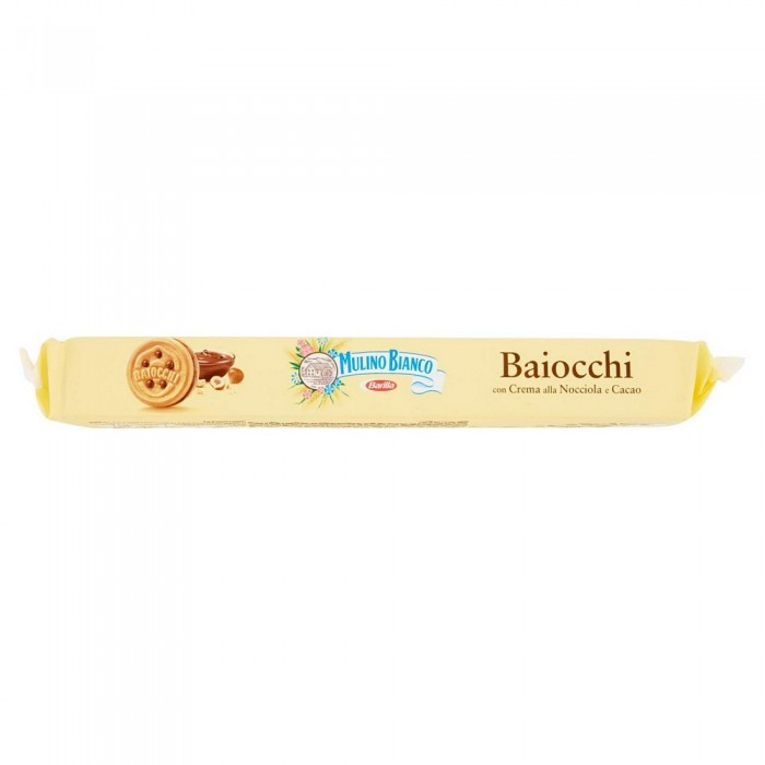 MULINO BIANCO BAIOCCHI SNACK NOCCIOLA  GR.336