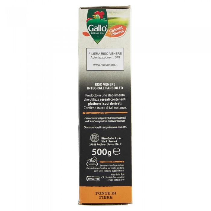 GALLO RISO NERO VENERE GR.500