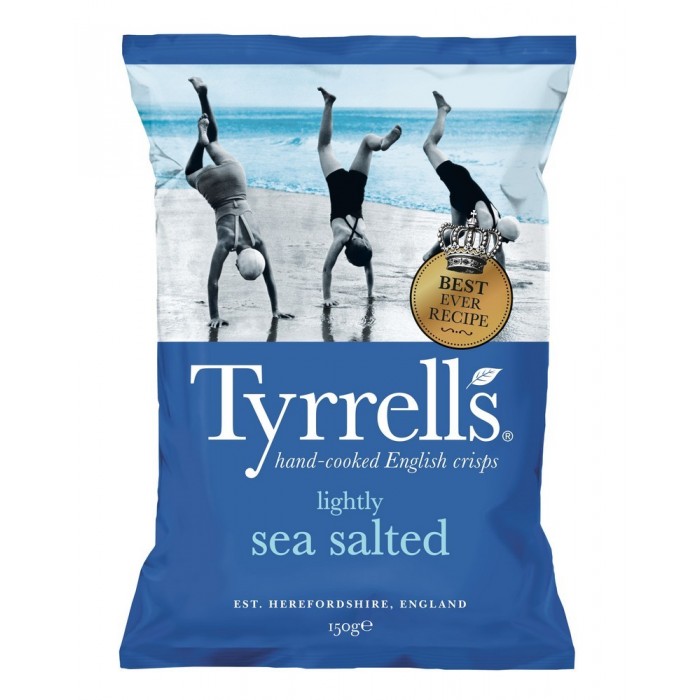 TYRRELLS CHIPS  POCO SALE GR.150