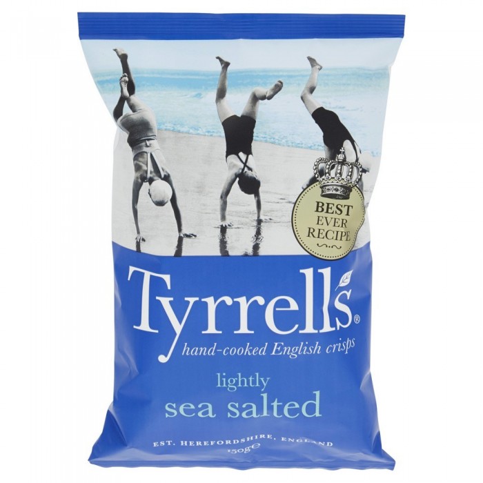 TYRRELLS CHIPS  POCO SALE GR.150