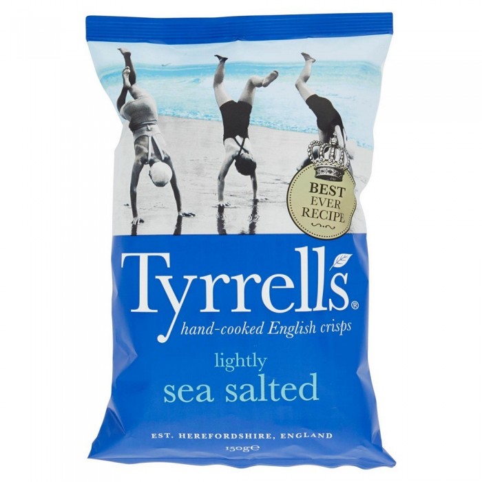 TYRRELLS CHIPS  POCO SALE GR.150