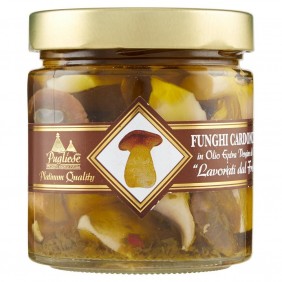 FUNGHI CARDONCELLI OLIO EXTRA VERGINE PUGLIESE GR.340