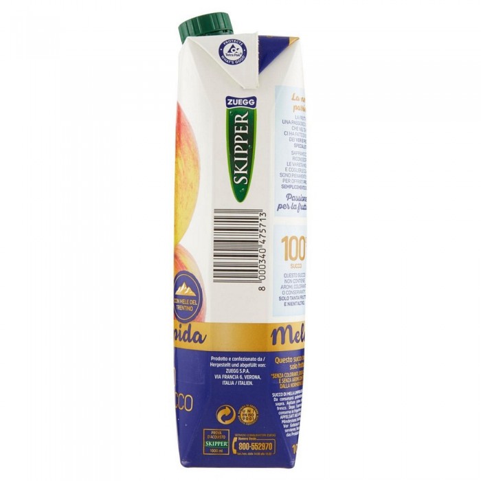 ZUEGG MELA LIMPIDA SENZA ZUCCHERI LT.1