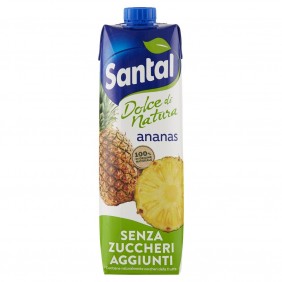 SANTAL SUCCO ANANAS 100% SENZA ZUCCHERO LT.1