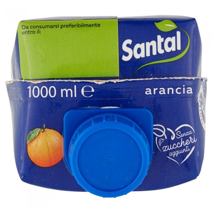 SANTAL SUCCO ARANCIA 100% SENZA ZUCCHERO LT.1