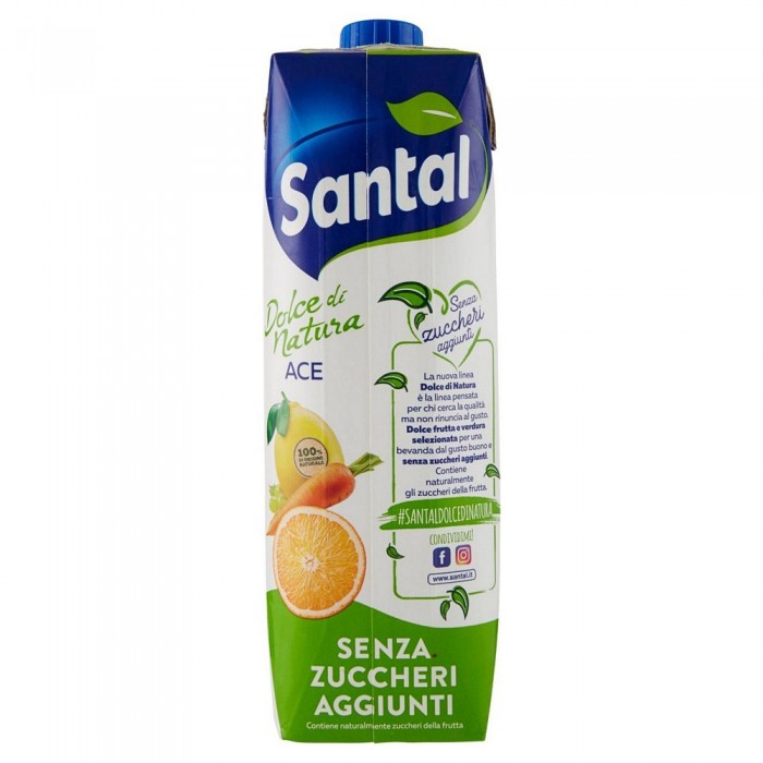 SANTAL SUCCO ACE 100% SENZA ZUCCHERO LT.1