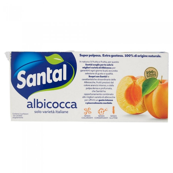 SANTAL SUCCO  ALBICOCCA ML200X3