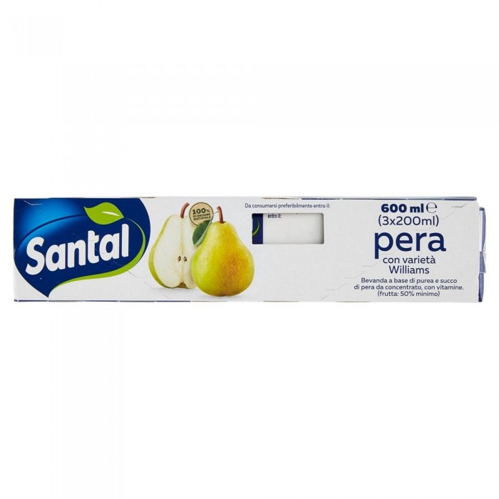 Succo Di Frutta Santal Pera Brick Ml 200 x 3 pezzi - Connie, spesa online e  spesa a domicilio