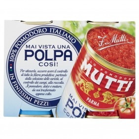 MUTTI POLPA POMODORO GR.400x2