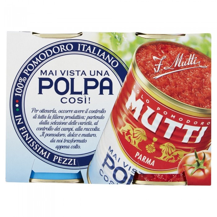 MUTTI POLPA POMODORO GR.400x2