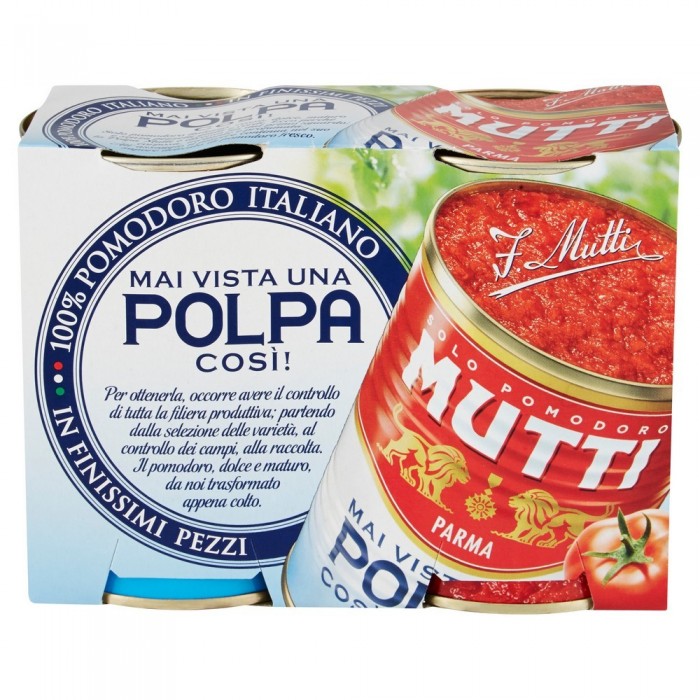 MUTTI POLPA POMODORO GR.400x2