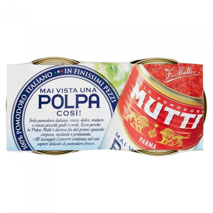 MUTTI POLPA POMODORO GR.400x2