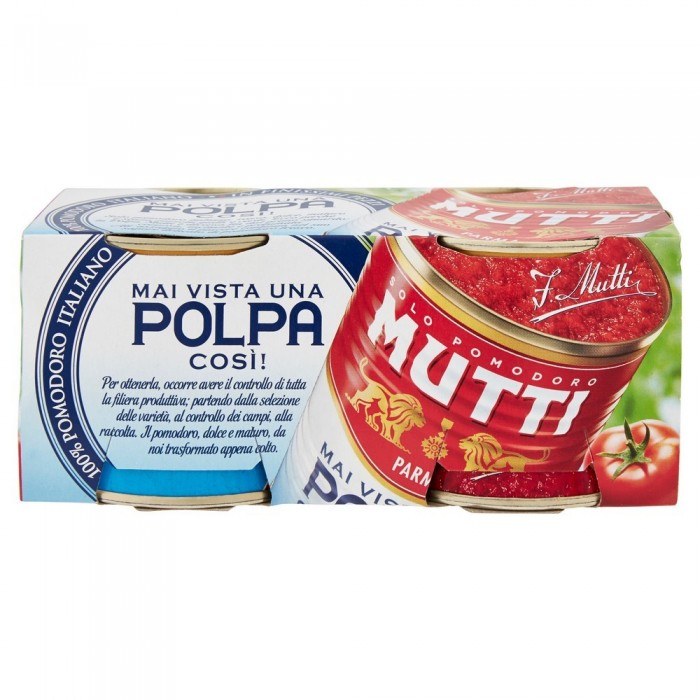 MUTTI POLPA POMODORO GR.210x2