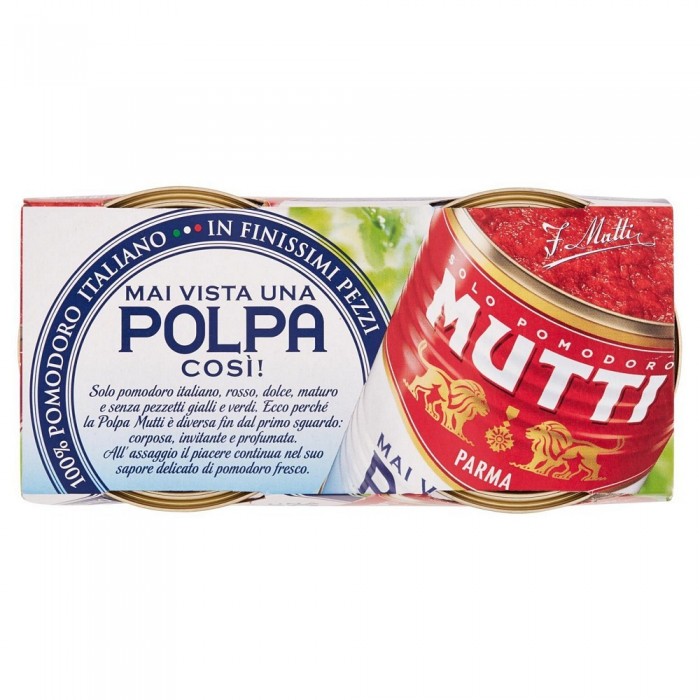 MUTTI POLPA POMODORO GR.210x2