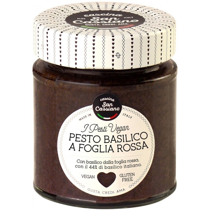 PESTO BASILICO FOGLIA ROSSA SAN CASSIANO G.130