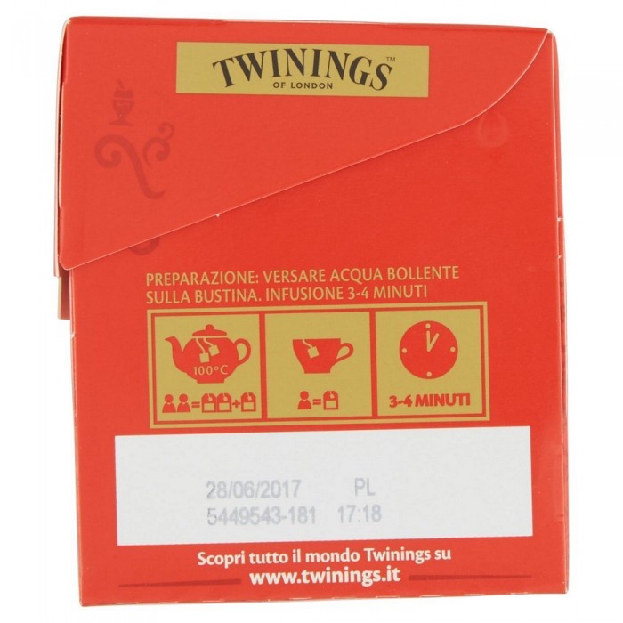 TWININGS TE ENGLISH BREAKFAST 25FL