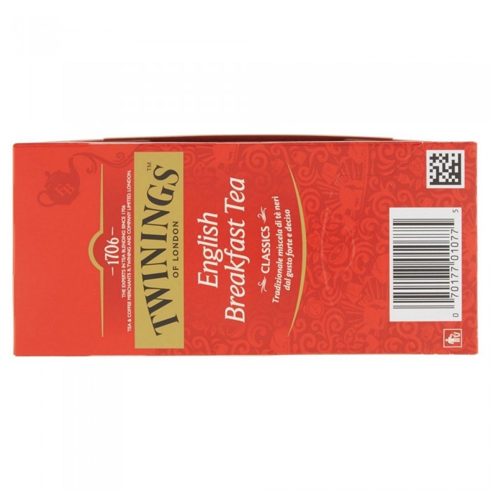 TWININGS TE ENGLISH BREAKFAST 25FL