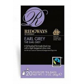 THE  RIDGWAYS TEA EARL GREY 20 F.
