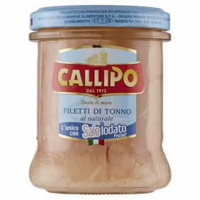 CALLIPO FILETTI TONNO NATURALE GR.170