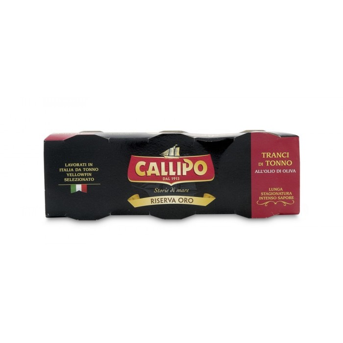 CALLIPO TONNO RISERVA ORO GR.80x3