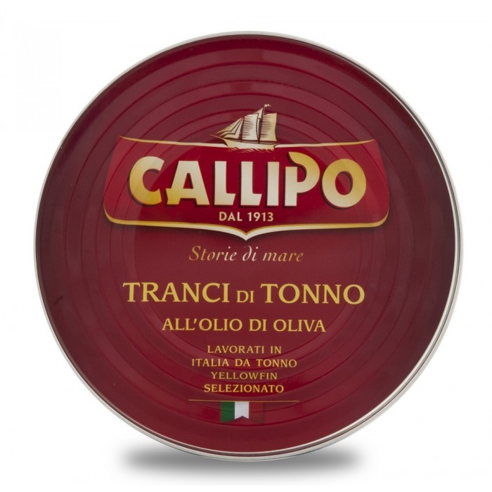 CALLIPO TONNO OLIO DI OLIVA GR.540