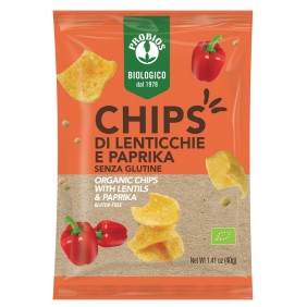 PROBIOS CHIPS LENTICCHIE E PAPRIKA GR. 40