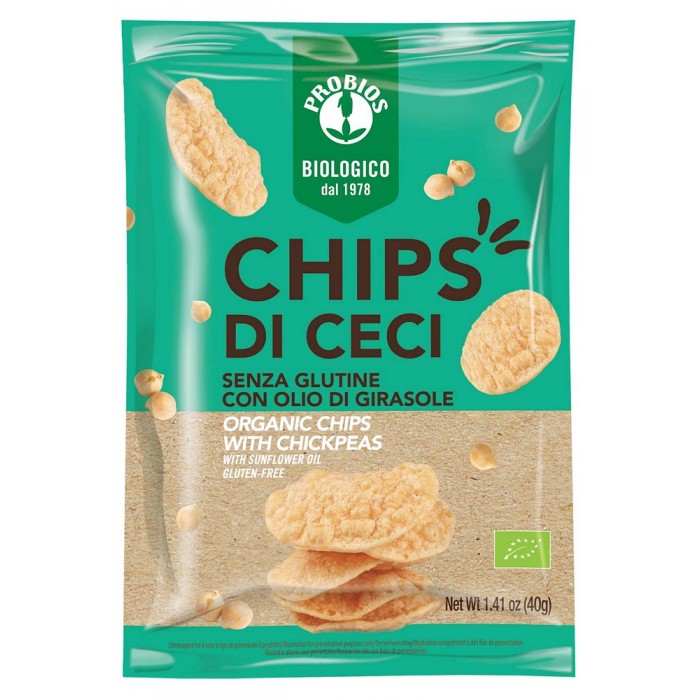 PROBIOS CHIPS DI CECI SENZA GLUTINE GR. 40